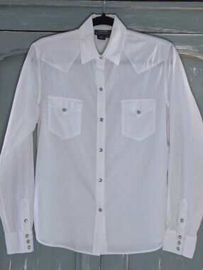 LRL Lauren Ralph Lauren Western Snap Shirt M